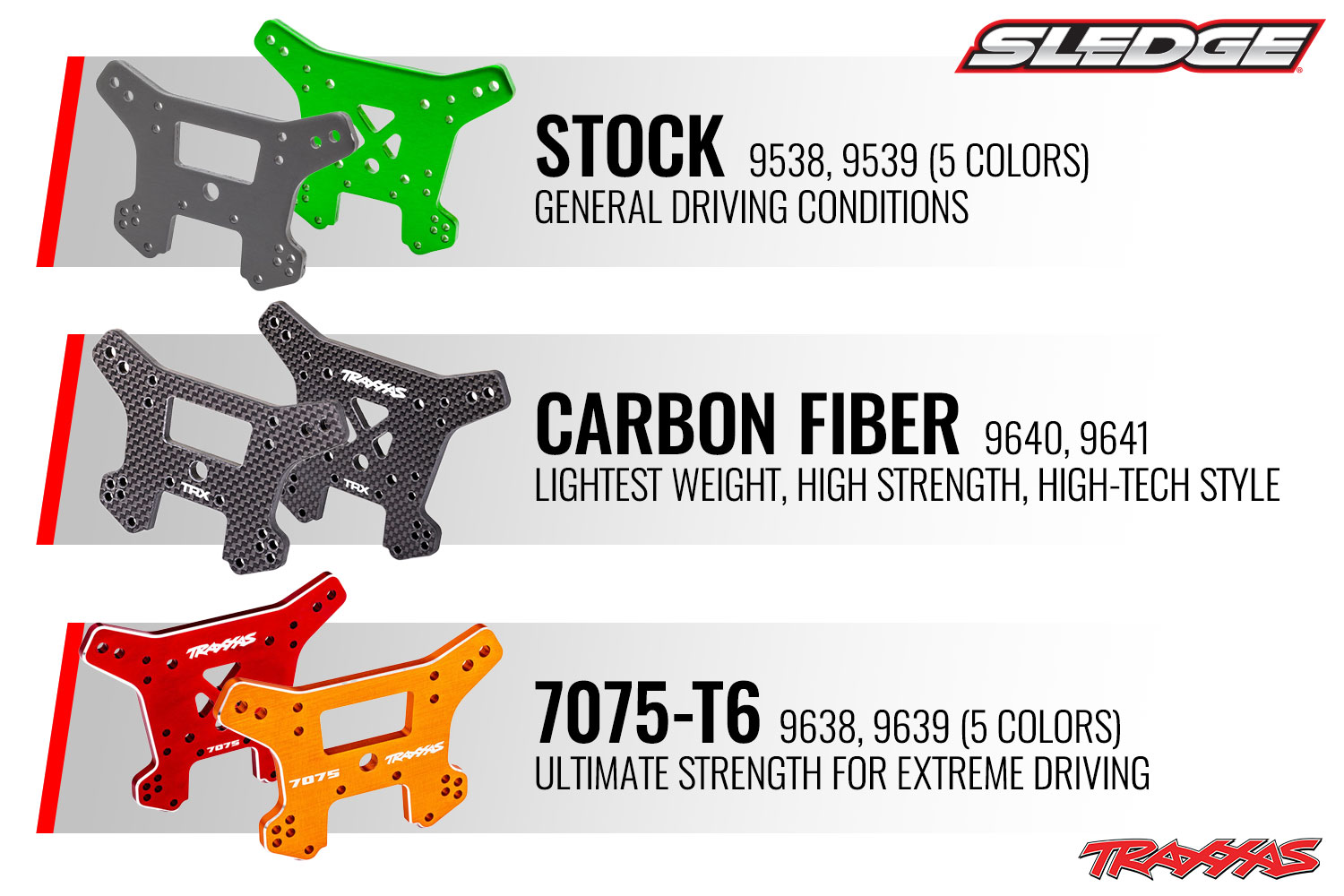 Sledge Shock Tower Options