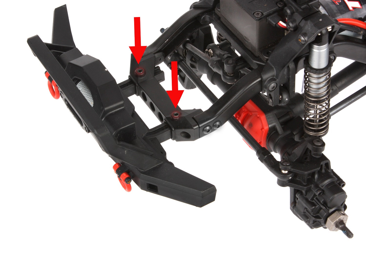 Remove the screw pins