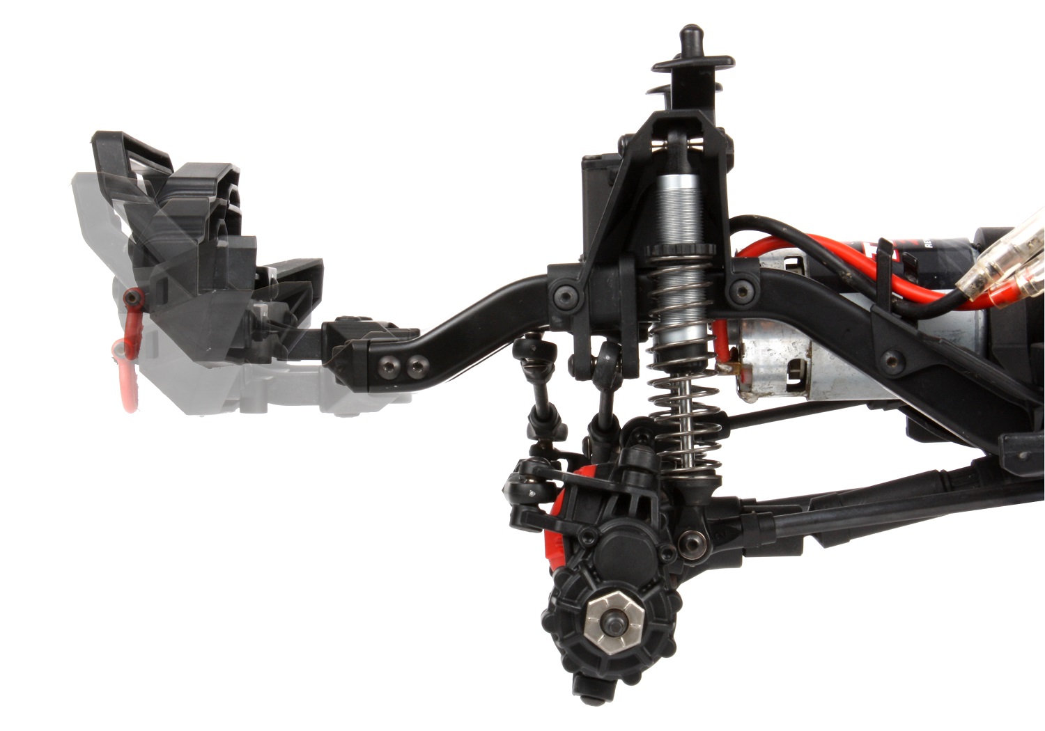 Remove the motor mount screws