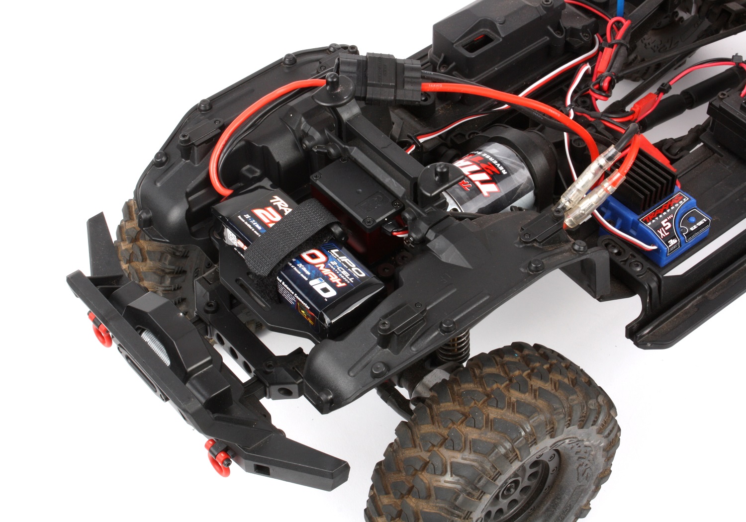 Front mini battery mounted