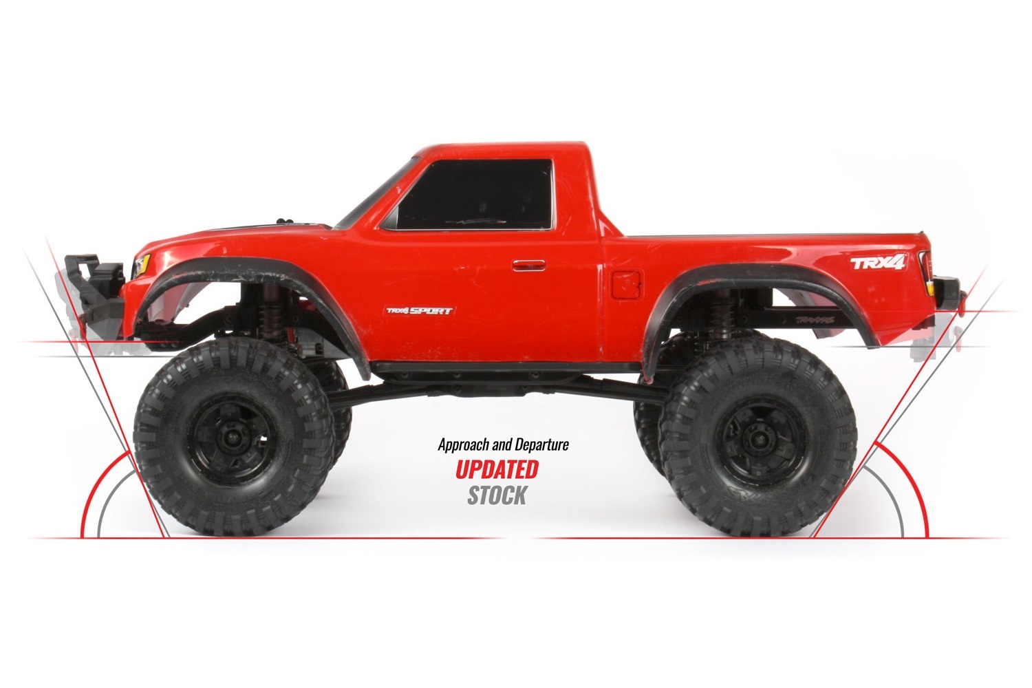 Completed truck side view