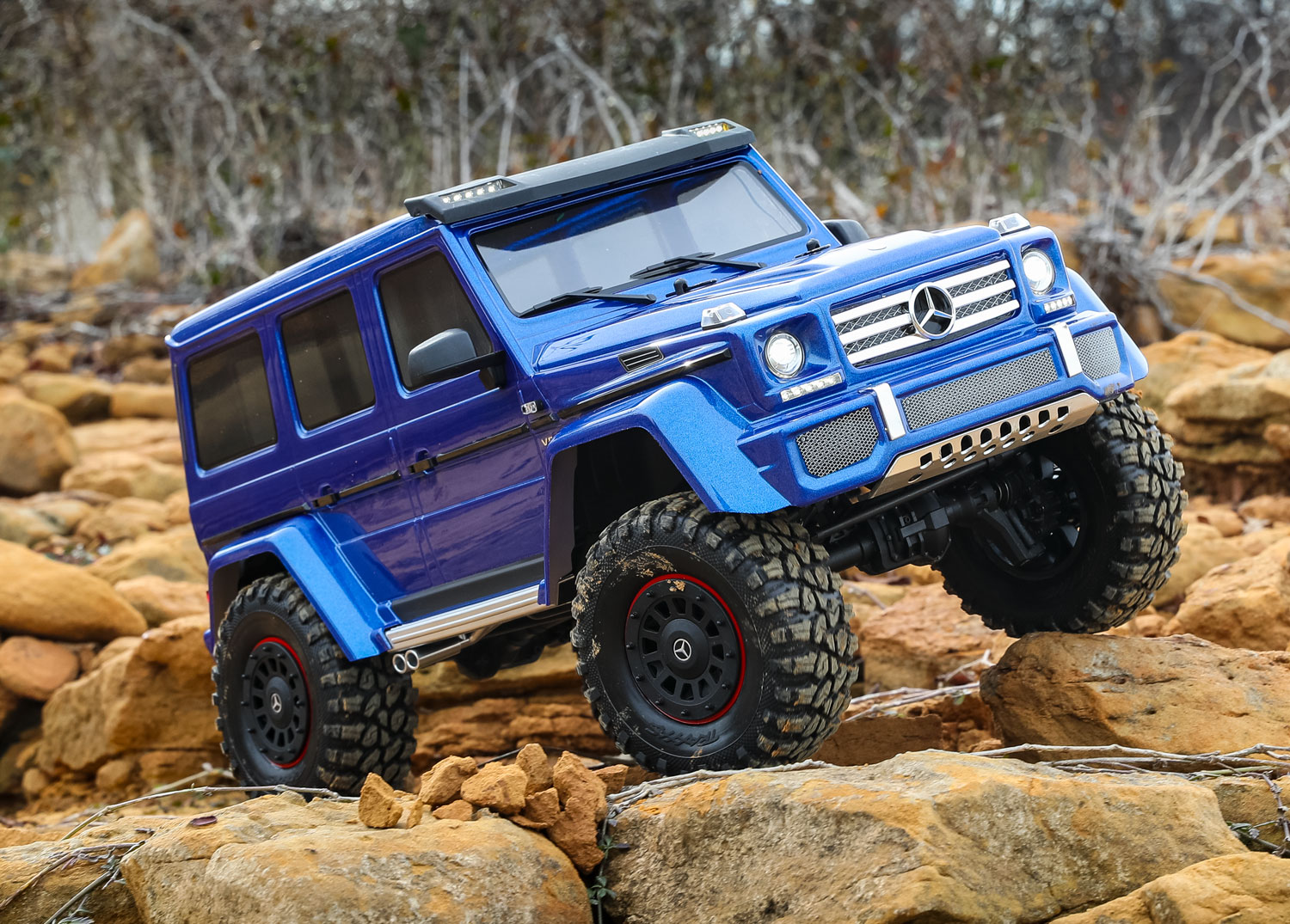 Blue modified TRX-4 G 500