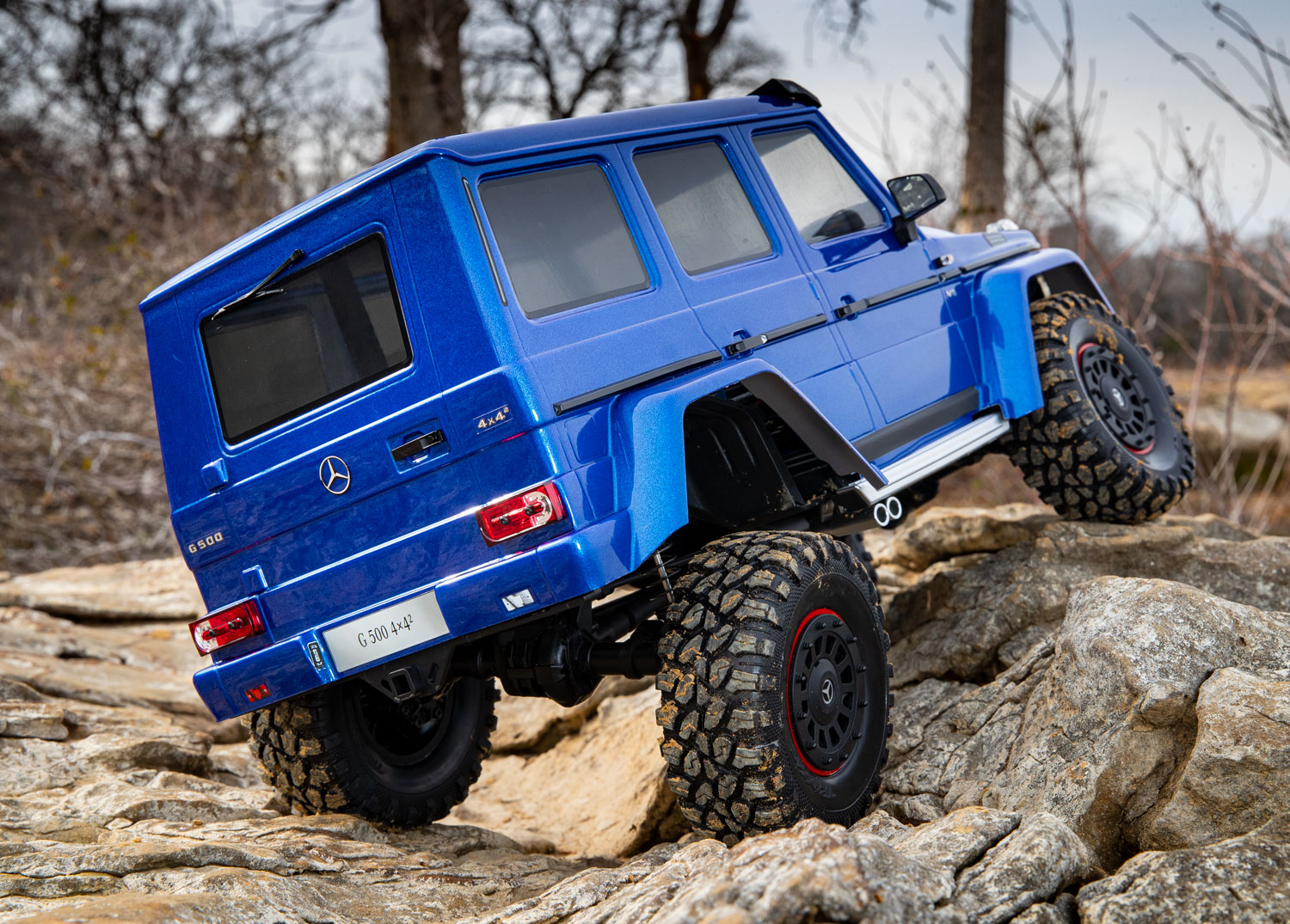 Blue G 500 rock crawling