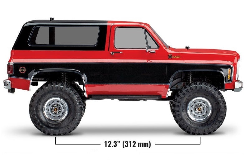 Blazer 312 mm wheelbase