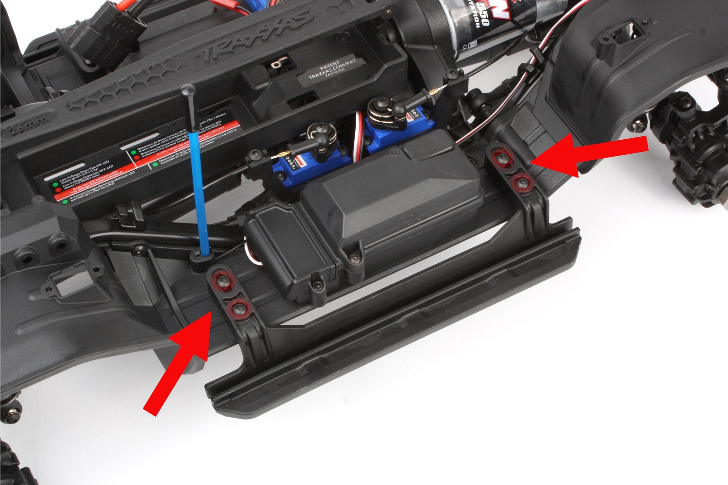 Remove the rock sliders