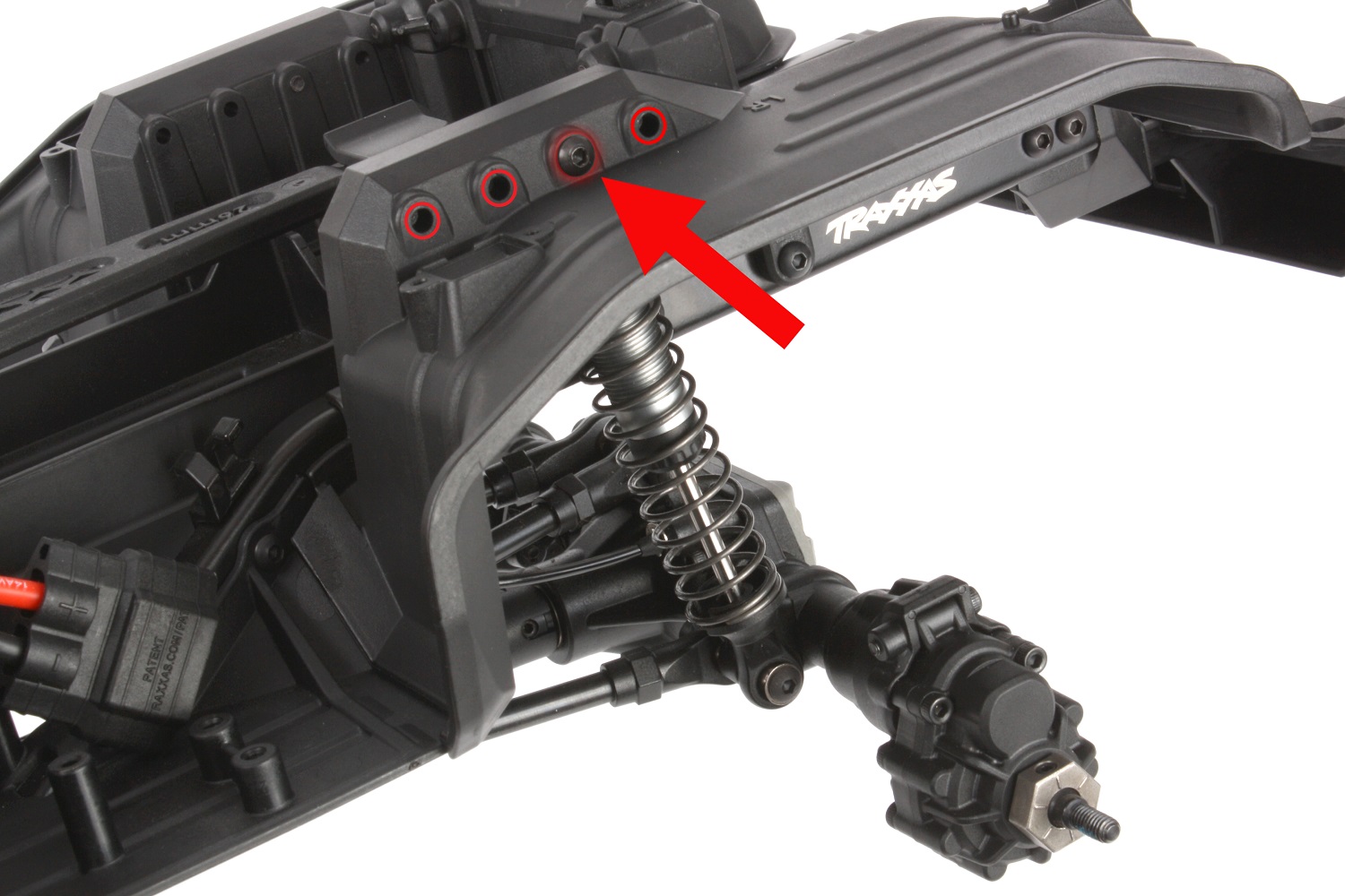 Install the rear shocks