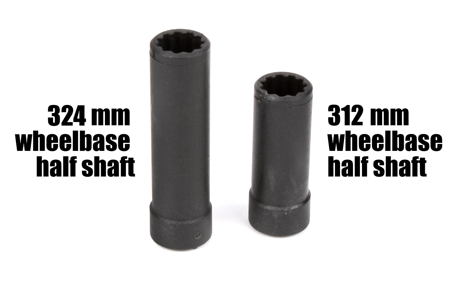 Halfshaft comparison