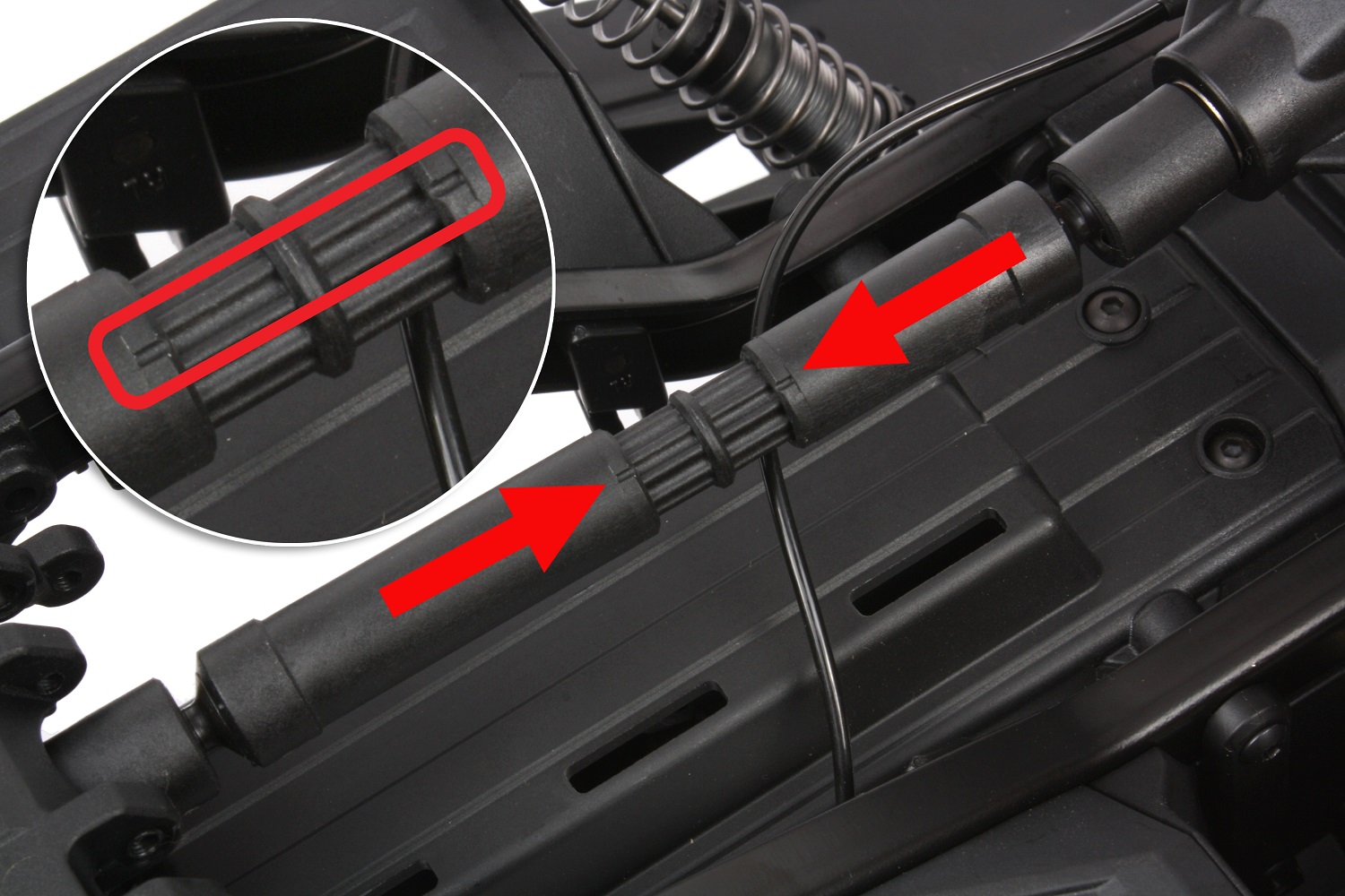 Align the halfshafts