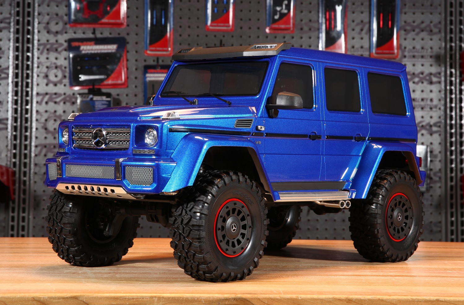 Custom blue TRX-4 G 500