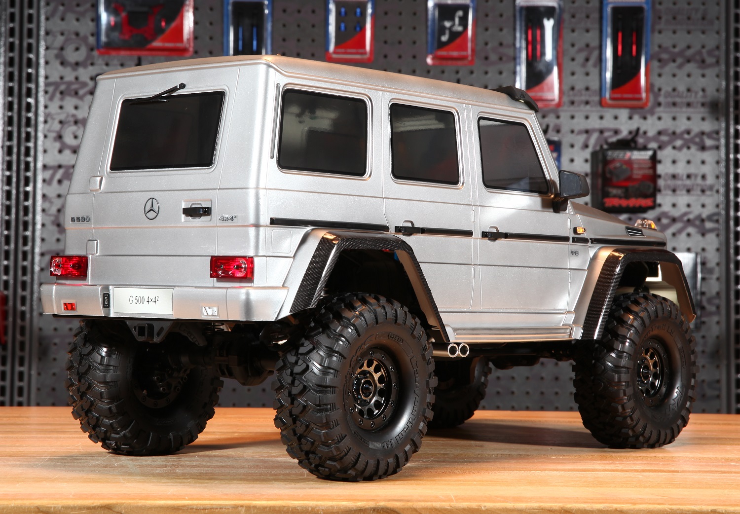 Custom silver TRX-4 G 500