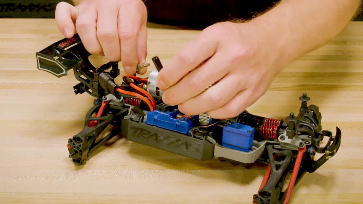 Disconnect motor wires Disconnect motor wires