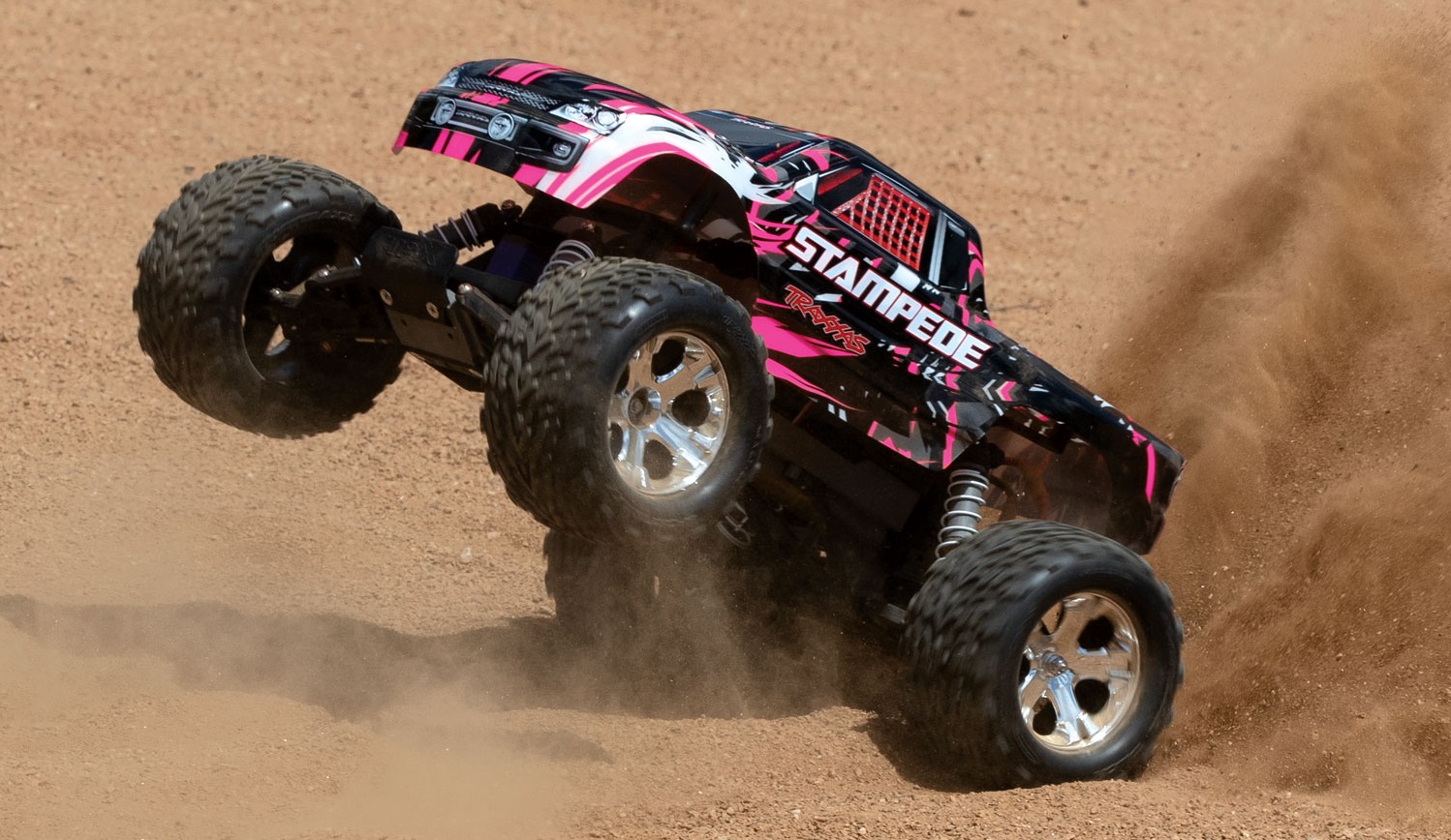 Pink Stampede Wheelie