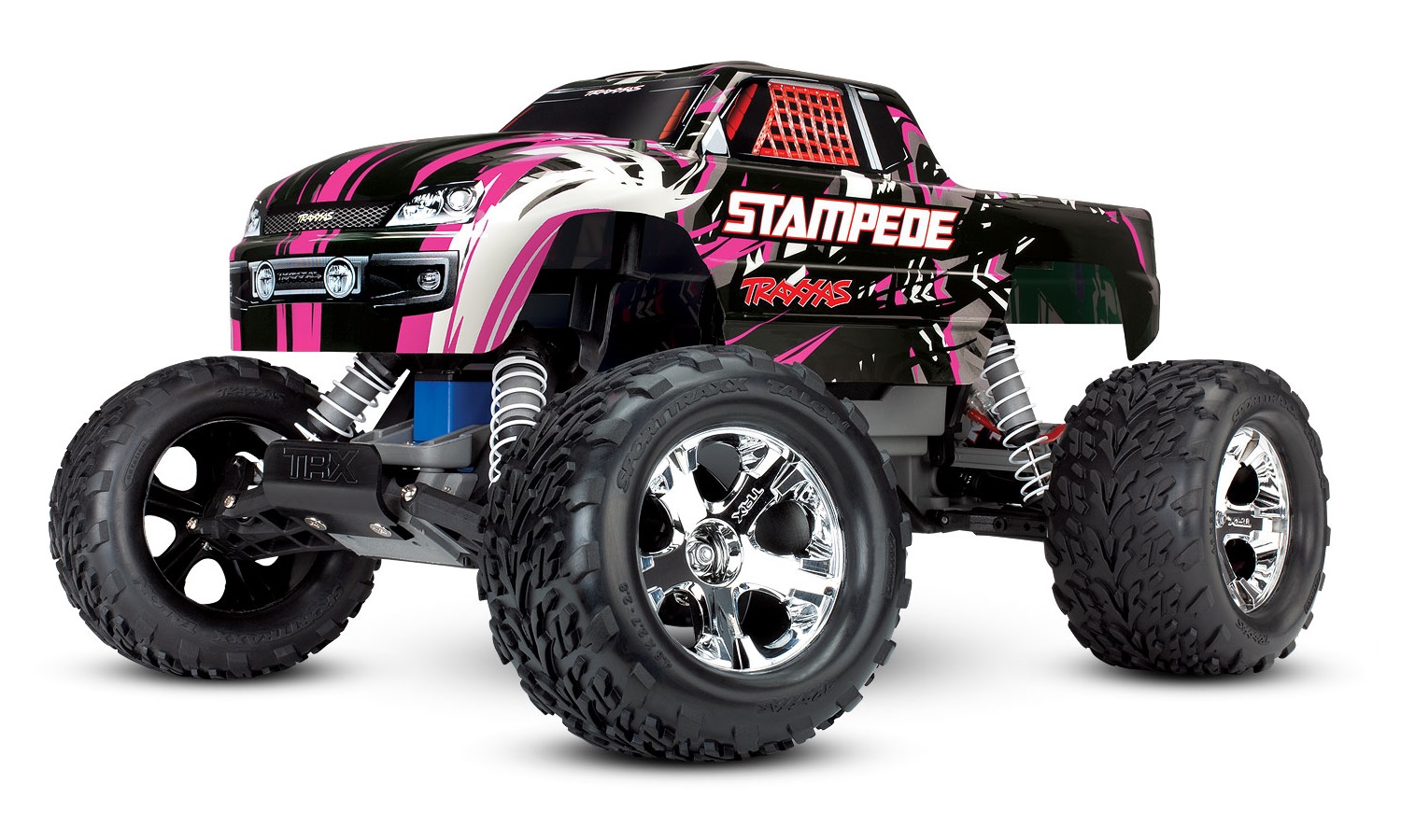 Pink Stampede three-quarter