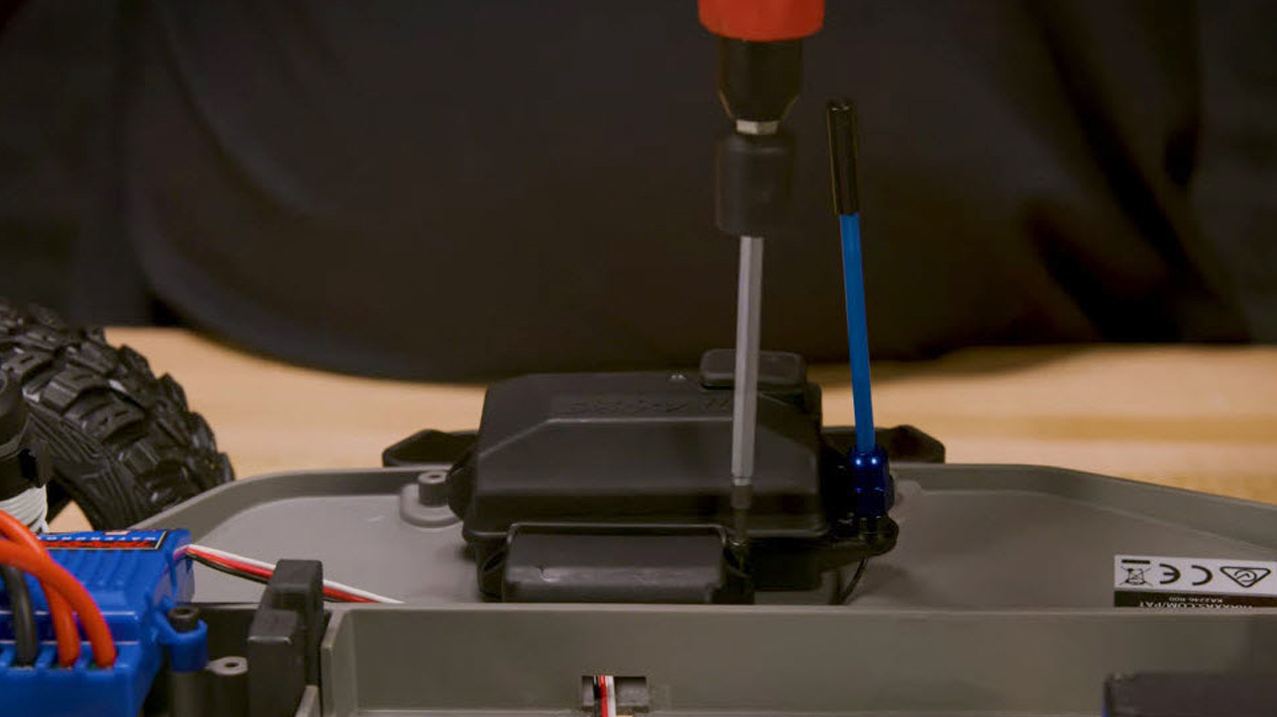 Unscrew the Receiver Box Cover