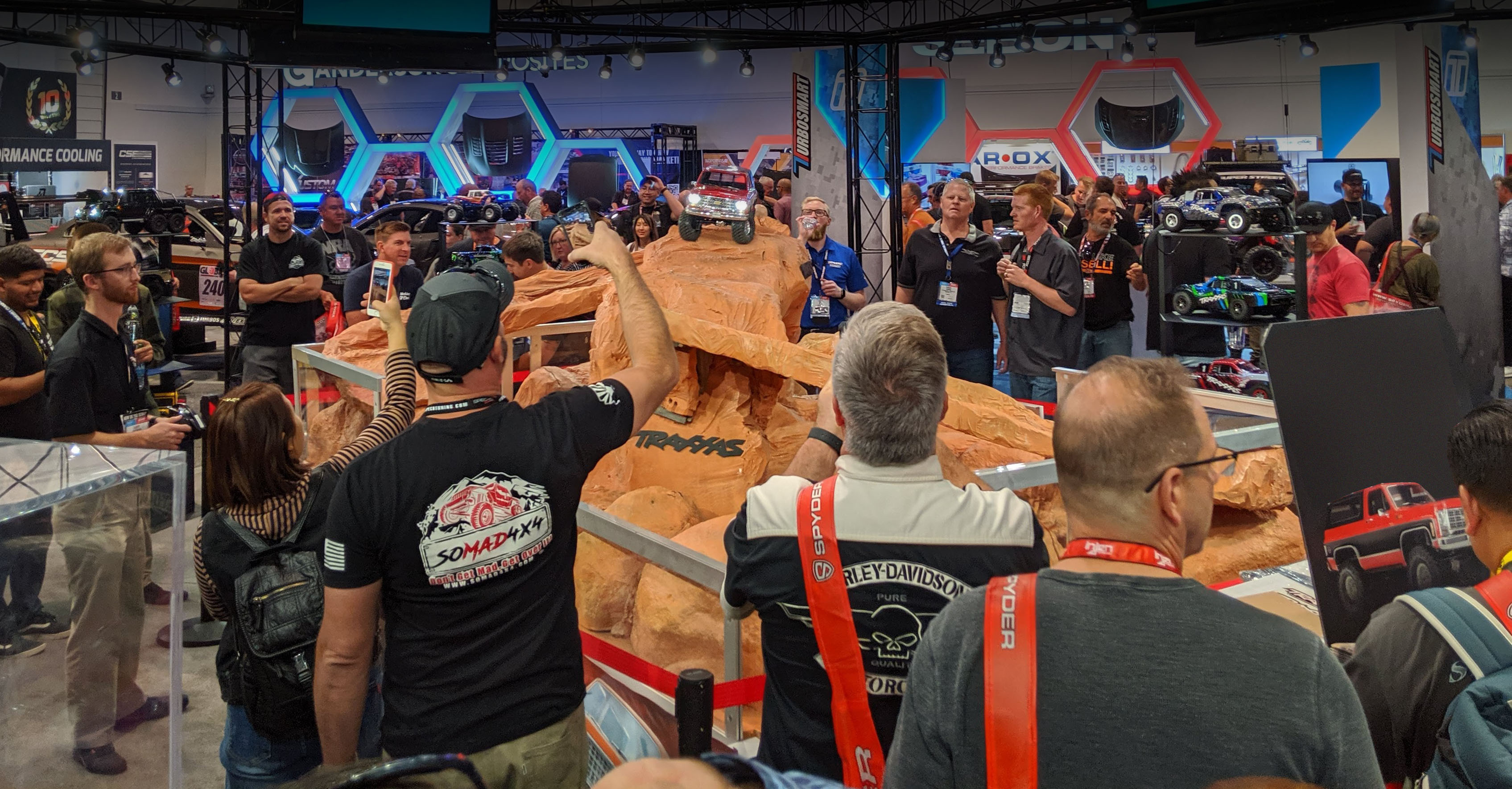 Traxxas SEMA 2019 Crawling Display