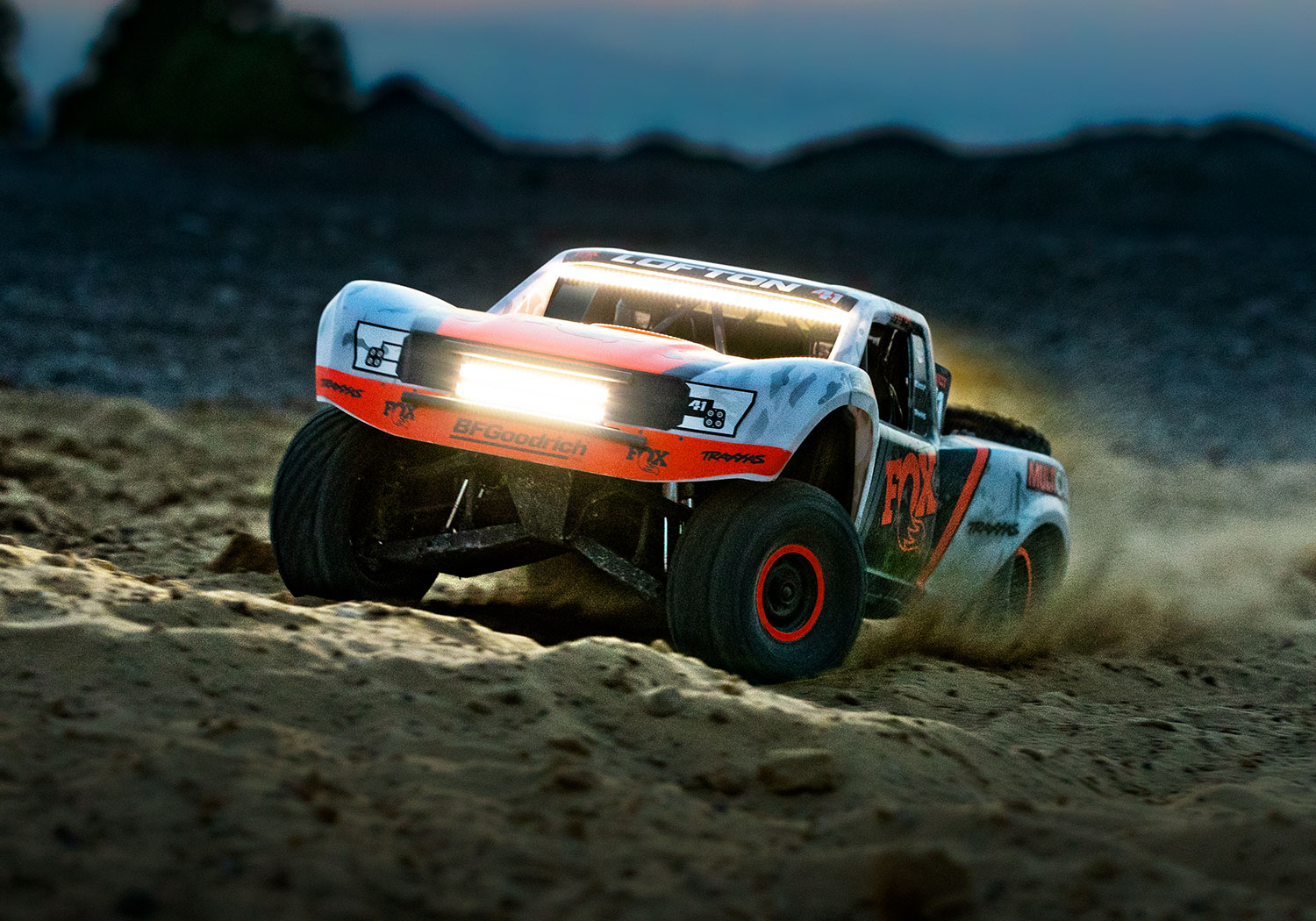 Unlimited Desert Racer lights