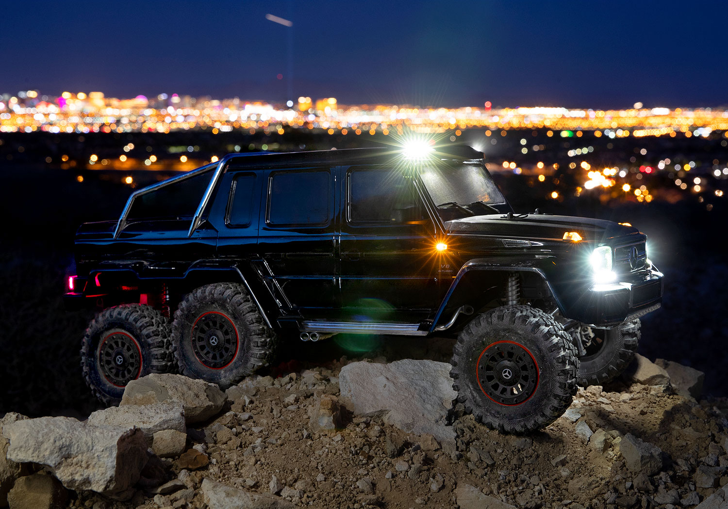 TRX-6 Mercedes-Benz G 63 AMG 6x6 Factory-Equipped LED Lighting