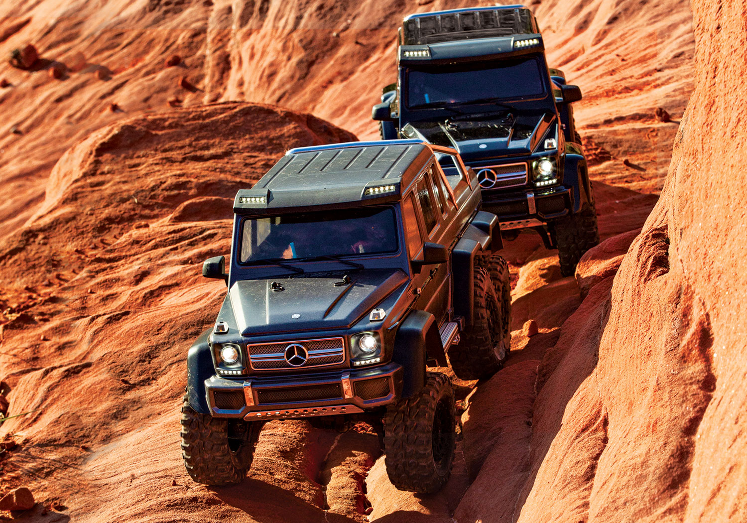 TRX-6 with Mercedes-Benz G 63 AMG 6x6 Canyon Trail