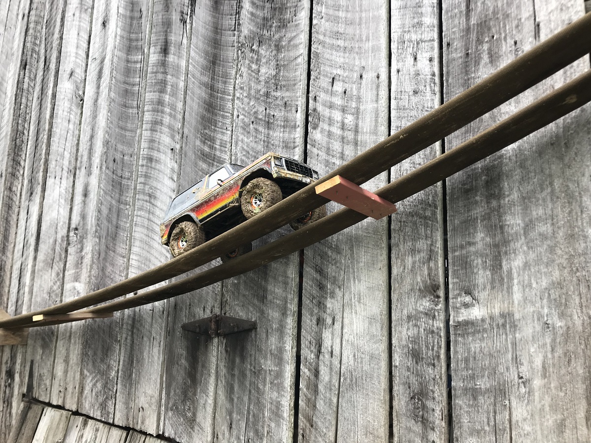 Riding high