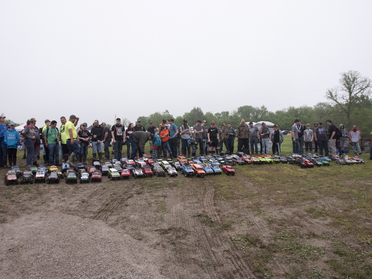 Assembled at the start