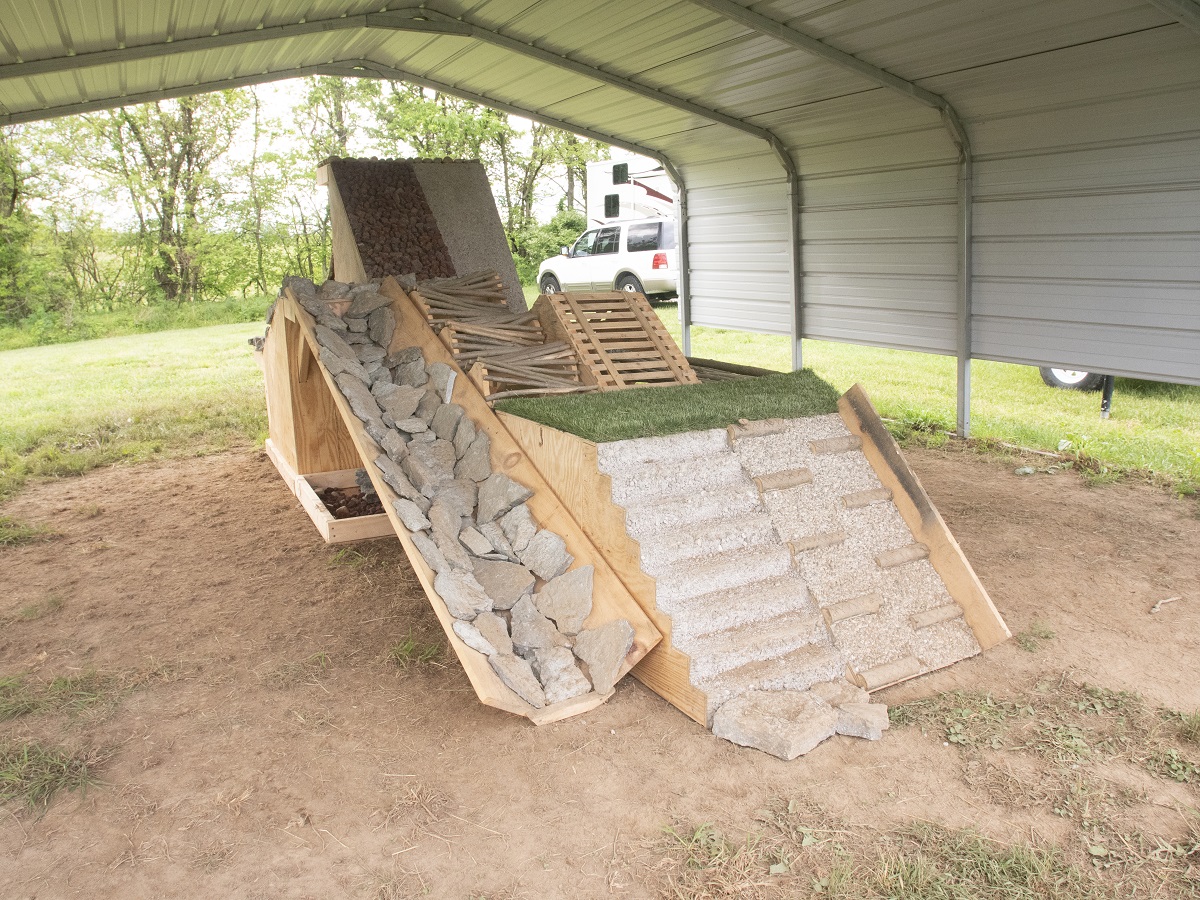 Rock climbing course