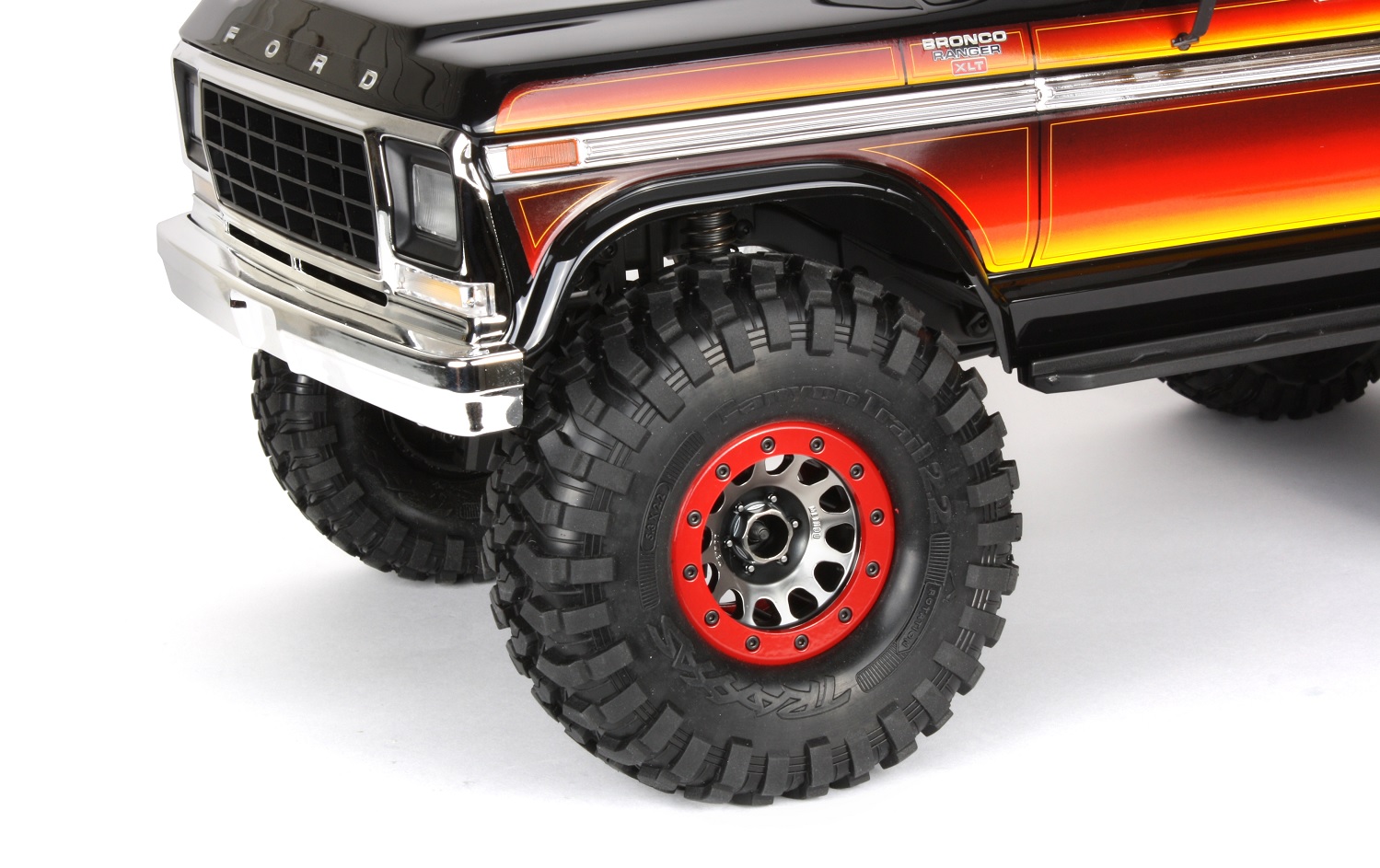 2.2″ Wheels and tires without a lift kit