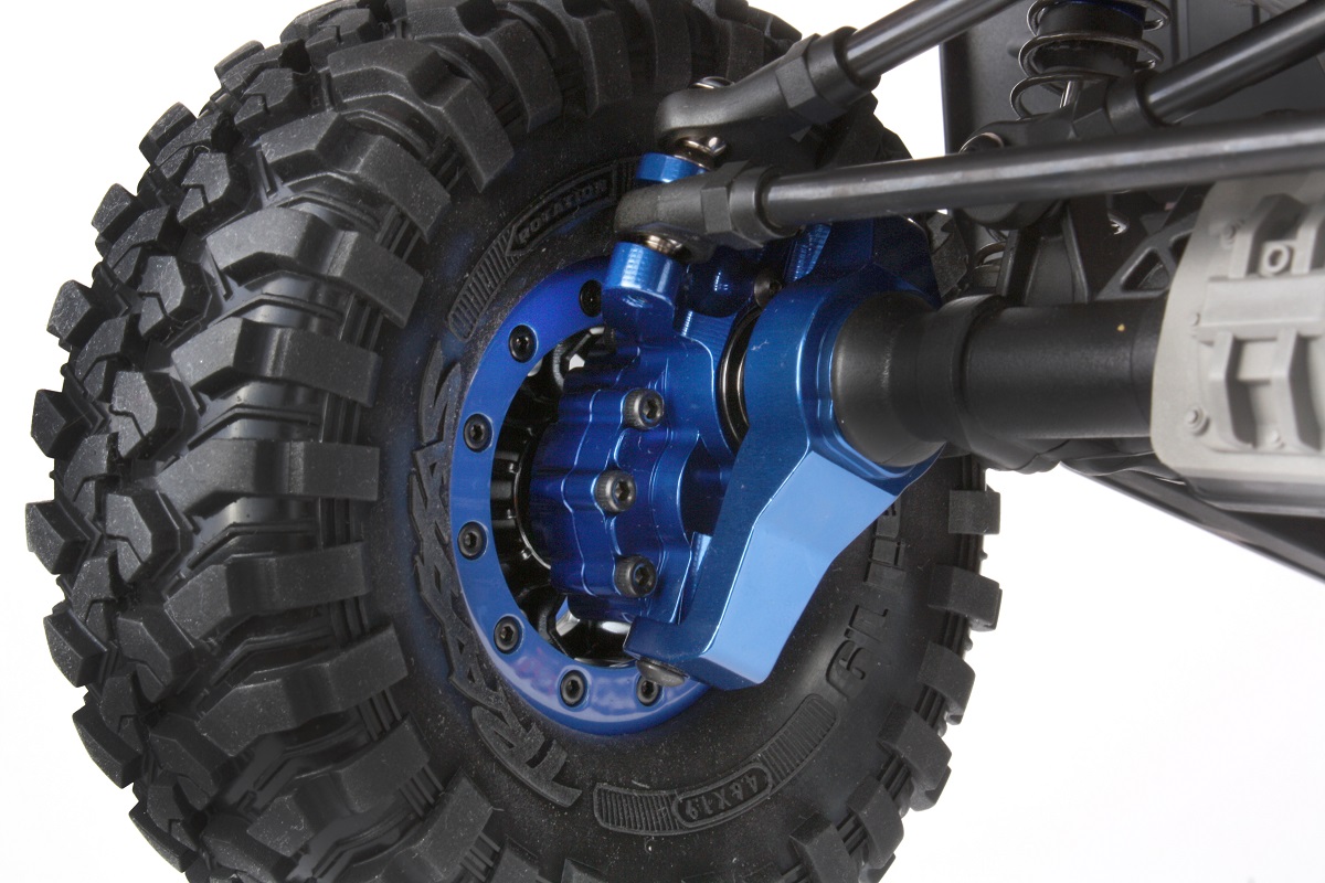 Front hub detail