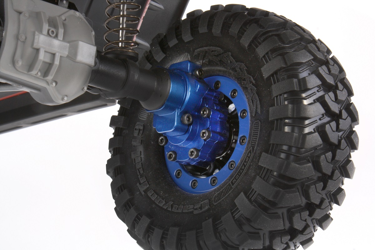 Rear hub detail