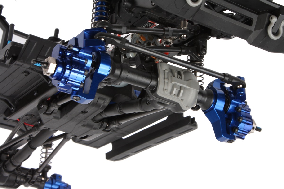 Completed front axles