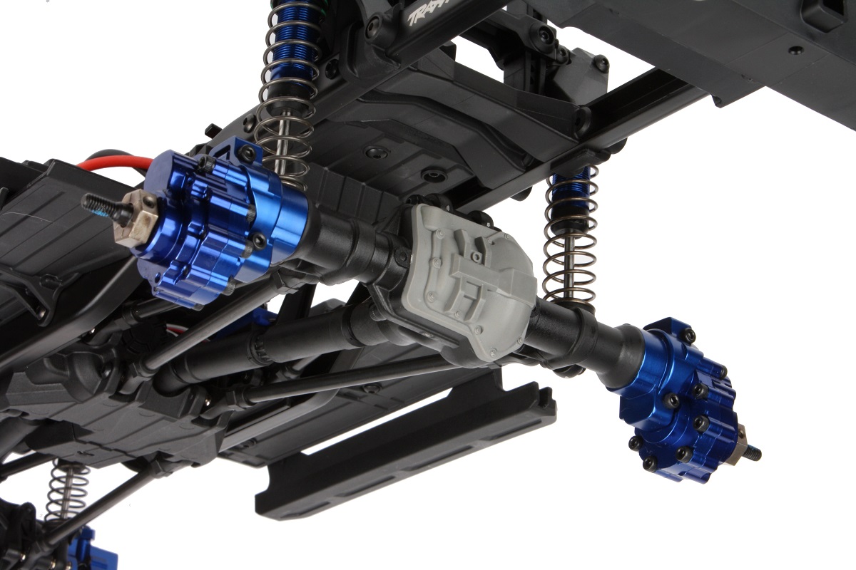 Completed rear axles