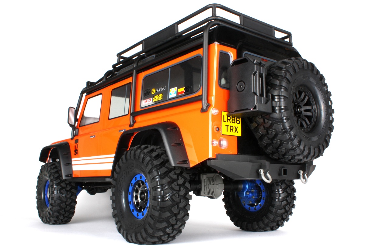 Low rear view
