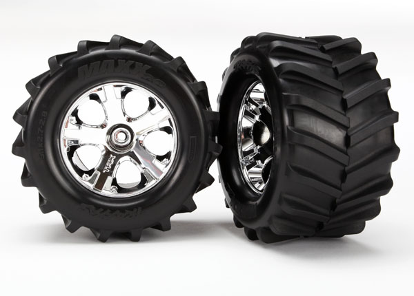 All-Star wheels with Chevron Maxx<sup>®</sup> tires