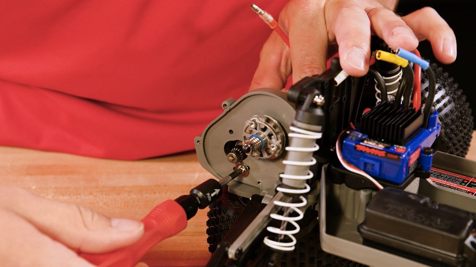 Remove the original motor