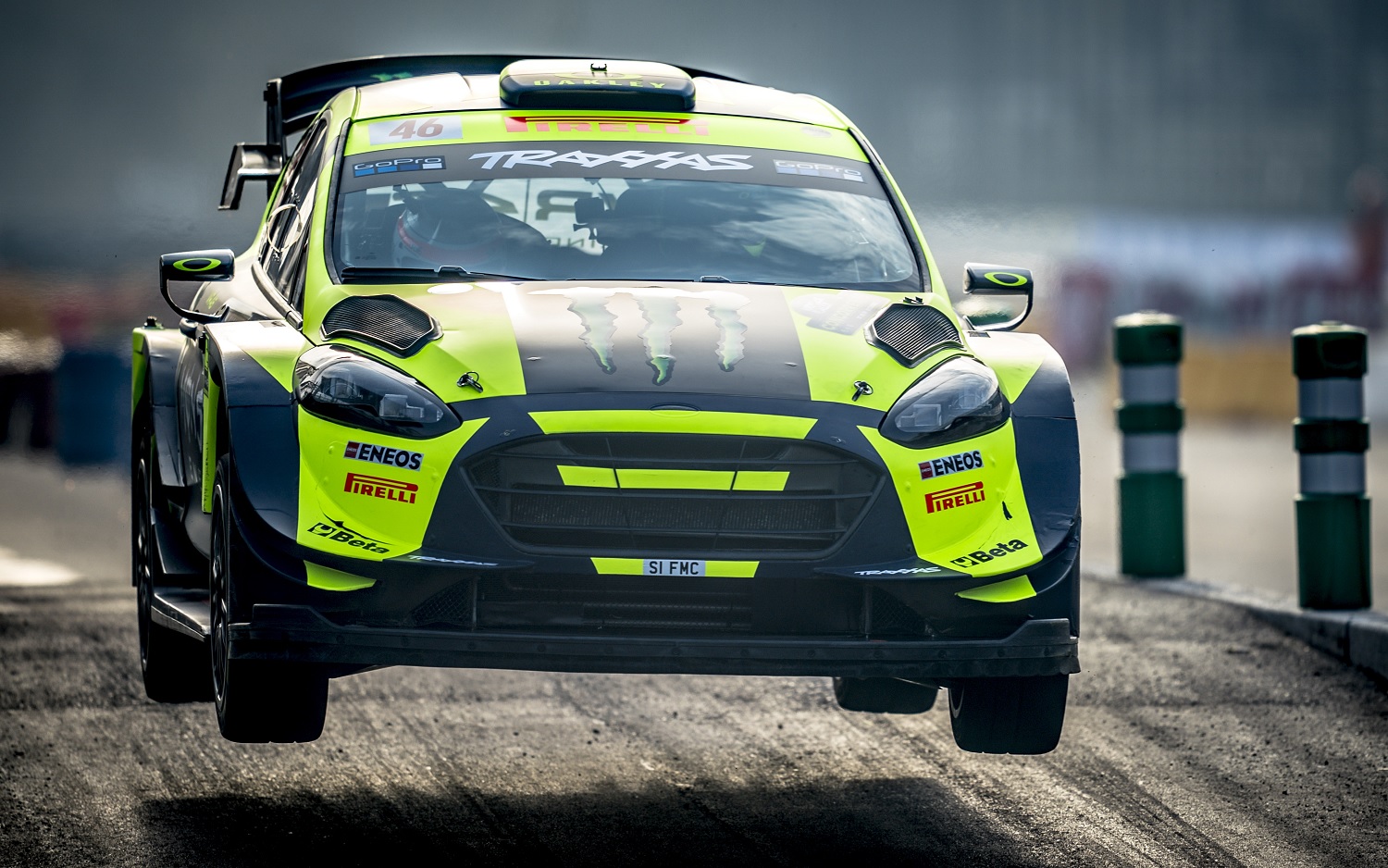 Rossi catching air
