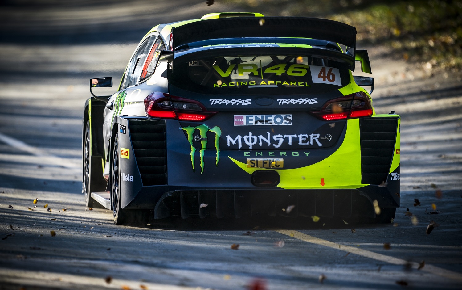 VR46 rear view