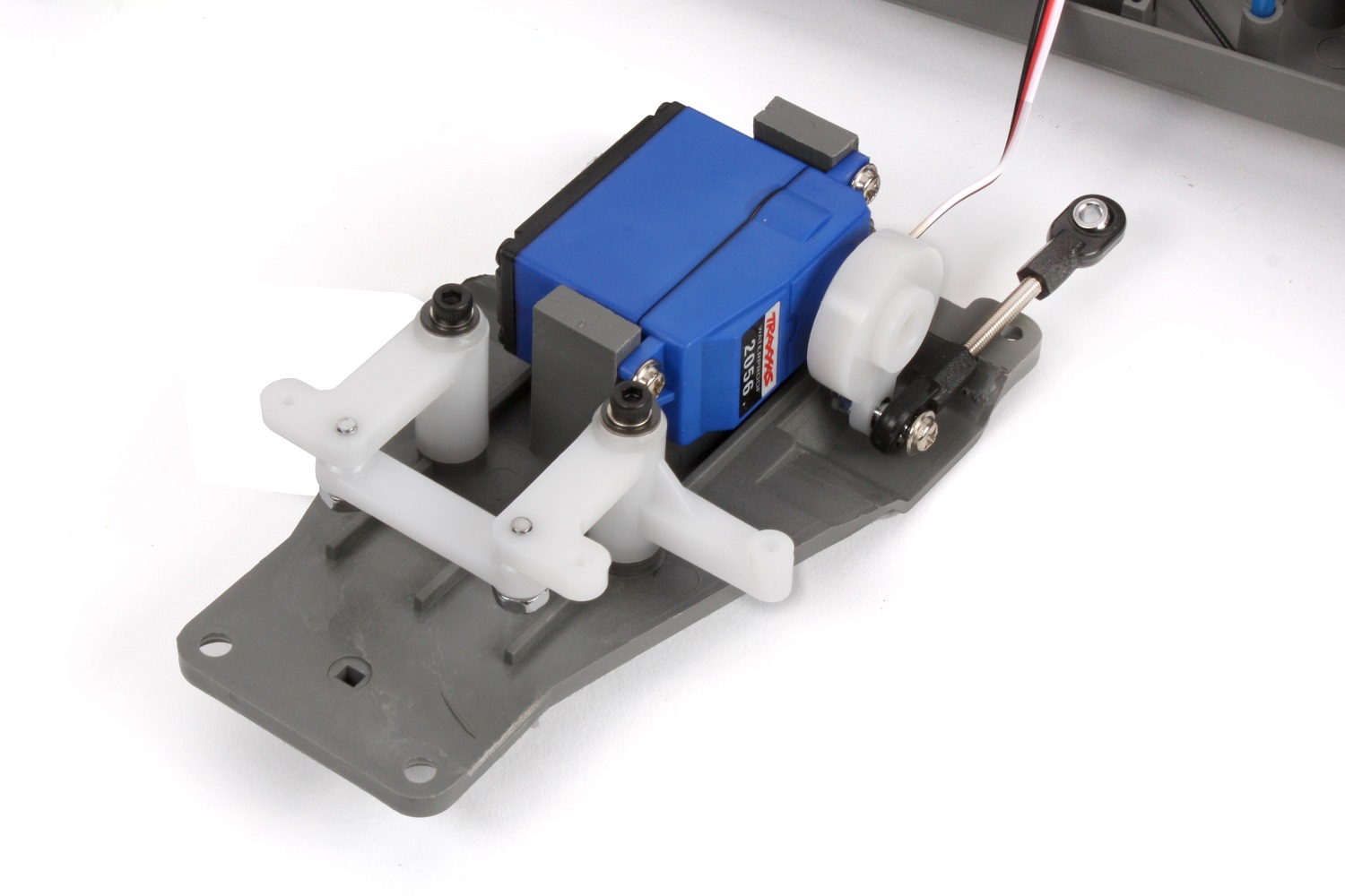 Remove the steering assembly and servo
