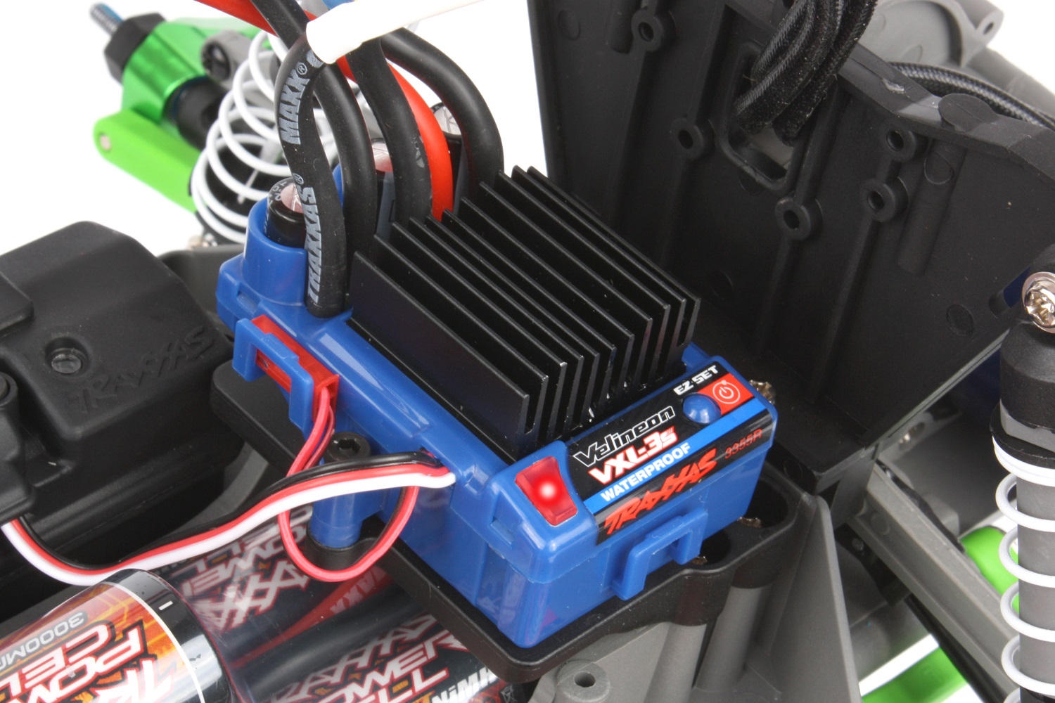 Red light for NiMH batteries