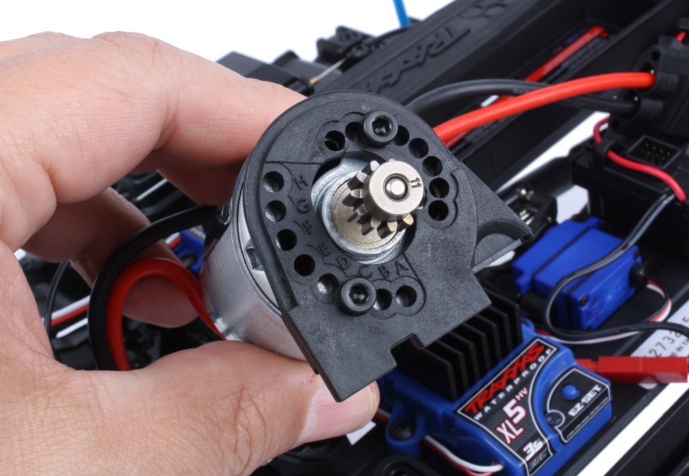 Motor plate detail