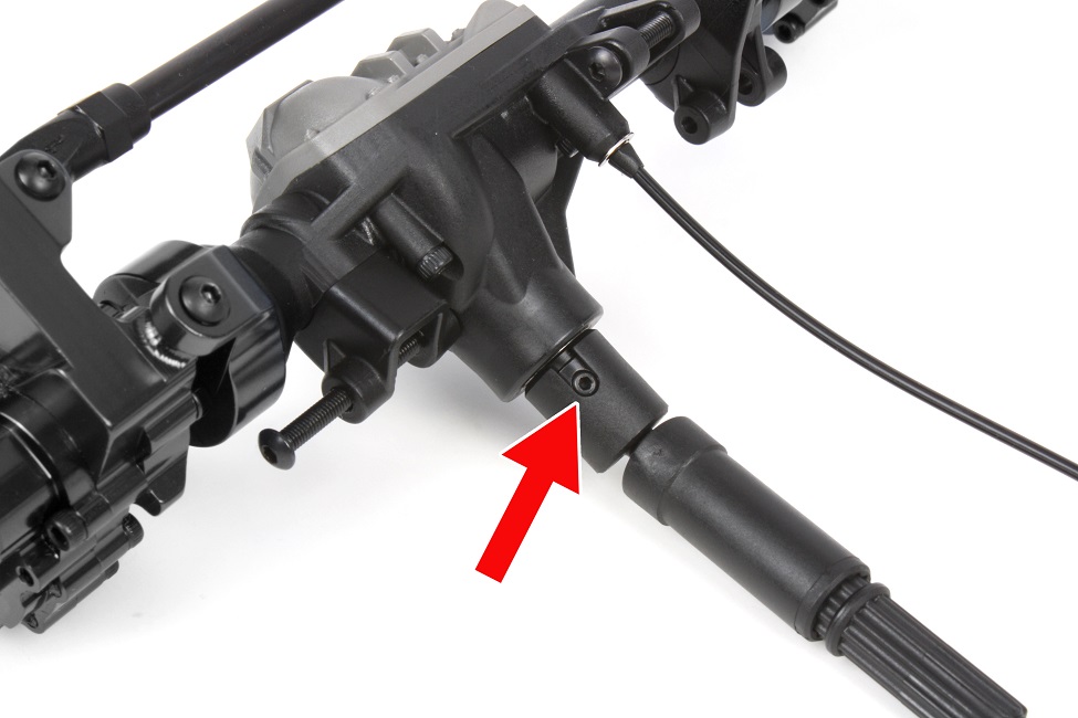 Disconnect the driveshaft