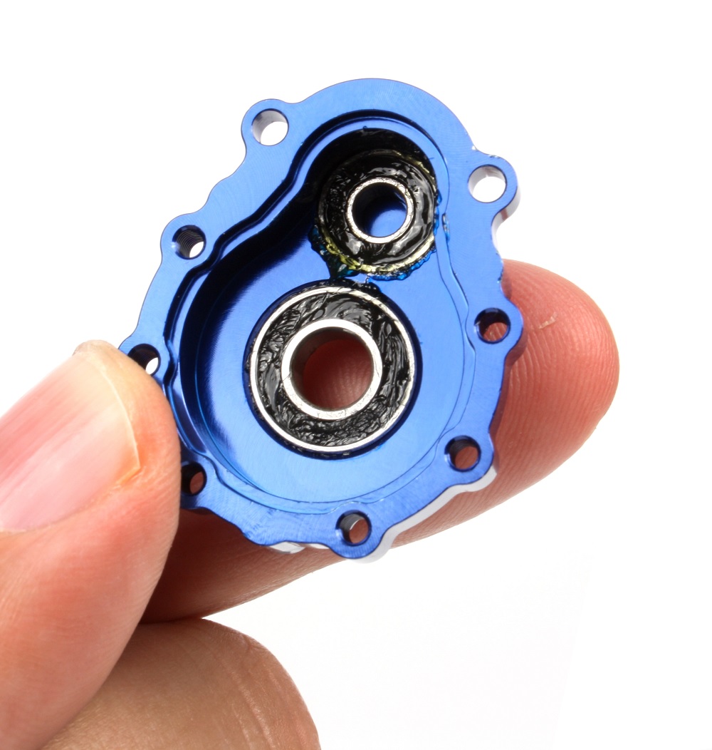 Bearings inserted