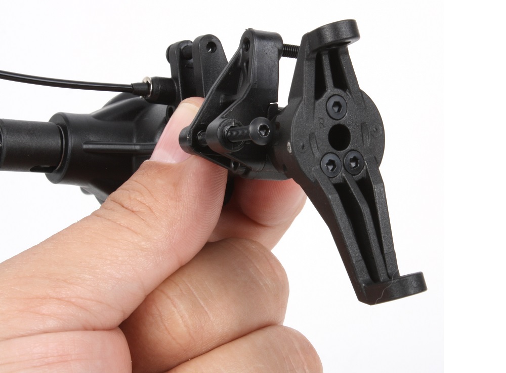 Remove the portal assemblies and caster blocks