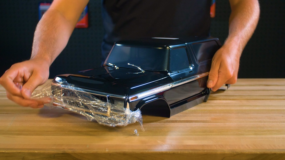 Remove the protective film