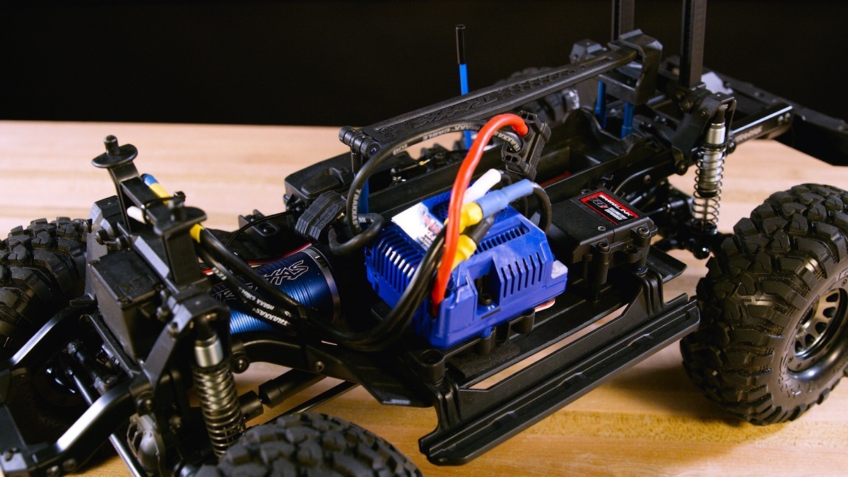 Building the brushless TRX-4