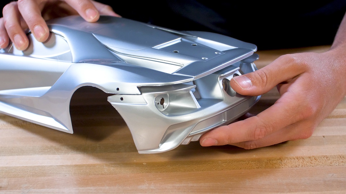 Attach the body panels