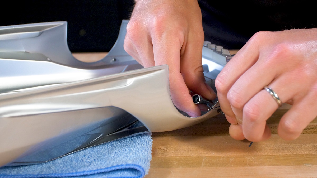 Installing body hardware