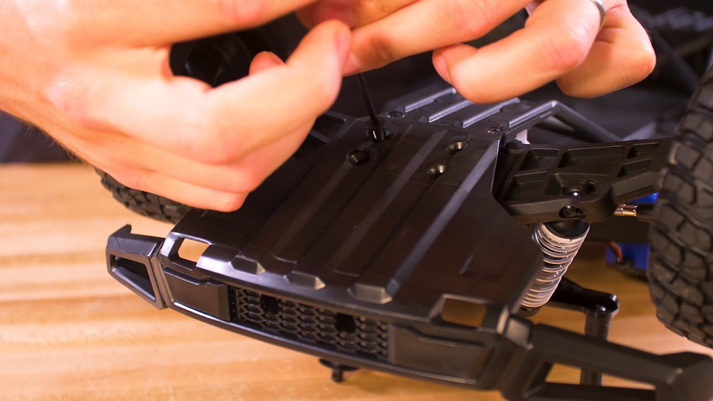 Remove lower screws