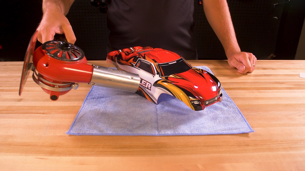 Warm the decals