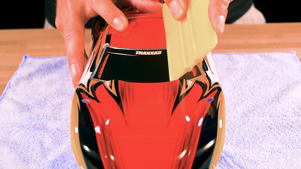 Remove air bubbles
