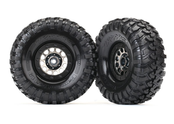 Assembled Method<sup>®</sup> Black Chrome Wheels with Canyon Trail Tires