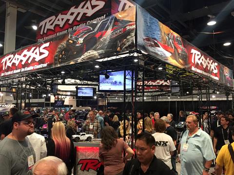 Traxxas booth at SEMA